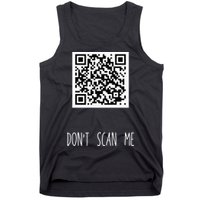 Rick Roll QR Scan Code Funny Joke Tank Top