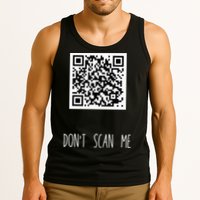 Rick Roll QR Scan Code Funny Joke Tank Top