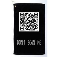 Rick Roll QR Scan Code Funny Joke Golf Towel