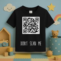 Rick Roll QR Scan Code Funny Joke Toddler T-Shirt
