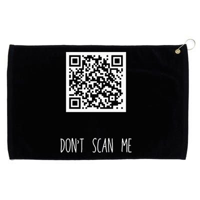Rick Roll QR Scan Code Funny Joke Grommeted Golf Towel