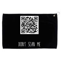Rick Roll QR Scan Code Funny Joke Grommeted Golf Towel