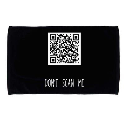 Rick Roll QR Scan Code Funny Joke Microfiber Hand Towel