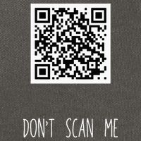 Rick Roll QR Scan Code Funny Joke Cotton Canvas Backpack