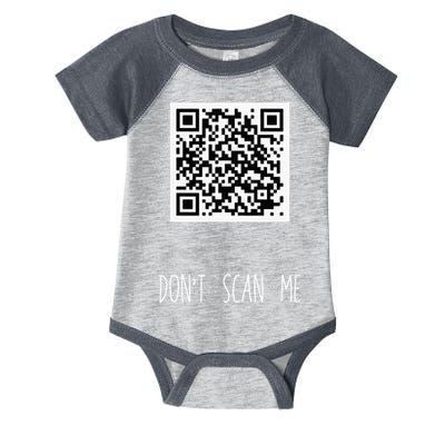 Rick Roll QR Scan Code Funny Joke Infant Baby Jersey Bodysuit