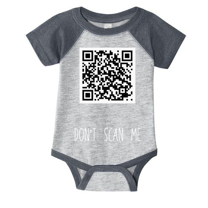 Rick Roll QR Scan Code Funny Joke Infant Baby Jersey Bodysuit