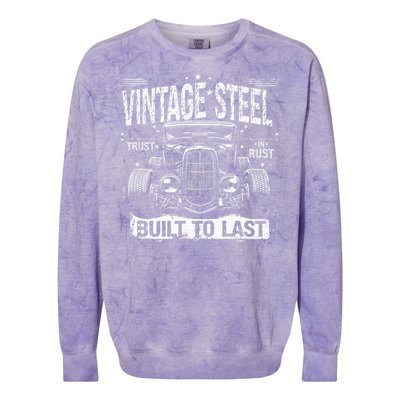 Rat Rod Quote Vintage Hot Rod Car Colorblast Crewneck Sweatshirt