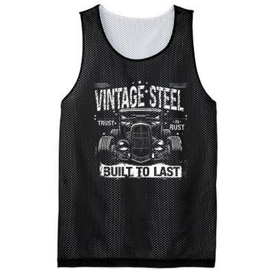 Rat Rod Quote Vintage Hot Rod Car Mesh Reversible Basketball Jersey Tank