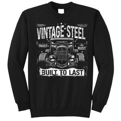 Rat Rod Quote Vintage Hot Rod Car Tall Sweatshirt