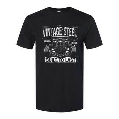 Rat Rod Quote Vintage Hot Rod Car Softstyle CVC T-Shirt