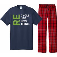 Recycle Reuse Renew Rethink Earth Day Environmental Activism Pajama Set