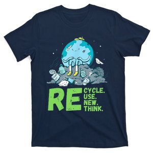 Recycle Reuse Renew Rethink Crisis Environmental Activism T-Shirt