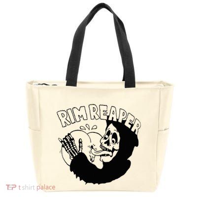 Rim Reaper Zip Tote Bag