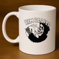 Rim Reaper 11oz C Handle Ceramic Mug