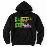 Recycle Reuse Renew Rethink Crisis Environmental Activism Hoodie