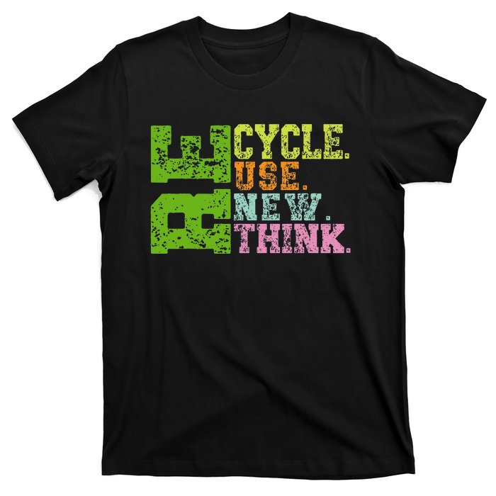 Recycle Reuse Renew Rethink Crisis Environmental Activism T-Shirt