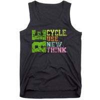 Recycle Reuse Renew Rethink Crisis Environmental Activism Tank Top