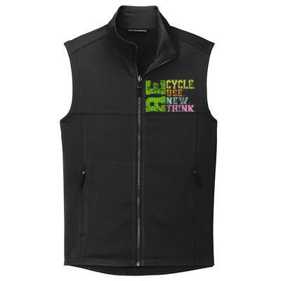 Recycle Reuse Renew Rethink Crisis Environmental Activism Collective Smooth Fleece Vest