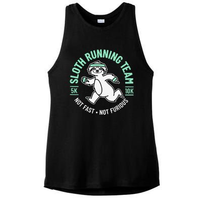 Run Run Ladies PosiCharge Tri-Blend Wicking Tank