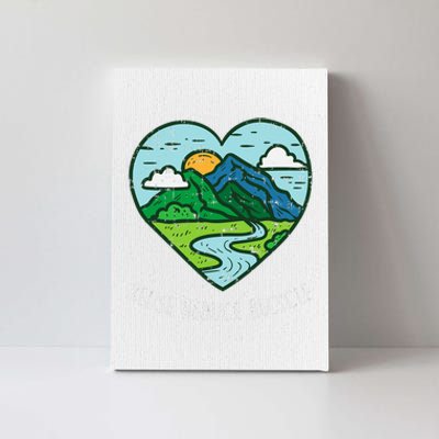 Reuse Reduce Recycle Earth Day Environmentalist Gift Canvas