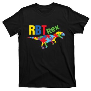 RBT Rex Registered Behavior Technician Autism ABA Therapist T-Shirt