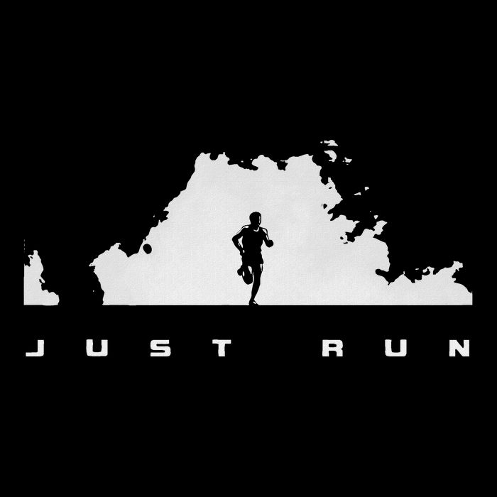 Runner Running Flat Bill Trucker Hat