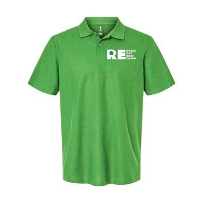 Recycle Reuse Renew Rethink Earth Day Environmental Activism Softstyle Adult Sport Polo