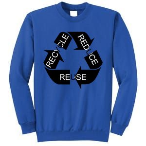 Reduce Reuse Recycle Eco System Gift Sweatshirt