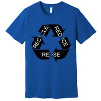 Reduce Reuse Recycle Eco System Gift Premium T-Shirt