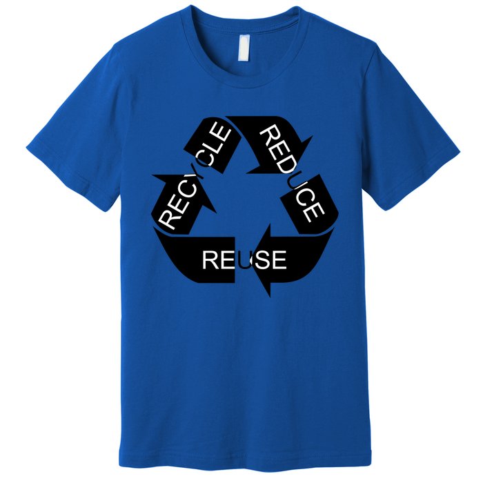 Reduce Reuse Recycle Eco System Gift Premium T-Shirt