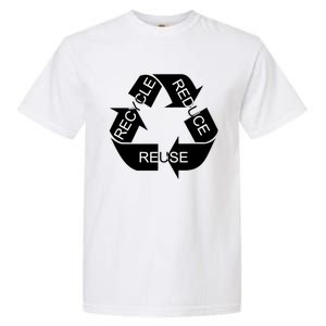 Reduce Reuse Recycle Eco System Gift Garment-Dyed Heavyweight T-Shirt