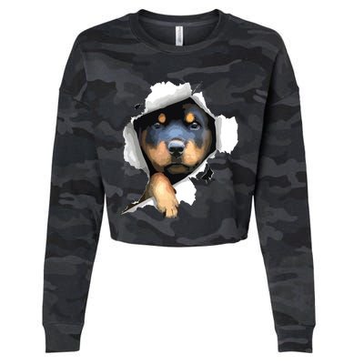 Rottweiler Rottie Rottweiler Lover Cute Rottweiler Cropped Pullover Crew