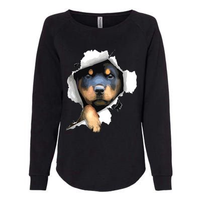 Rottweiler Rottie Rottweiler Lover Cute Rottweiler Womens California Wash Sweatshirt