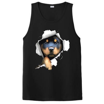 Rottweiler Rottie Rottweiler Lover Cute Rottweiler PosiCharge Competitor Tank