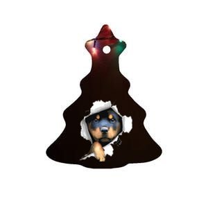 Rottweiler Rottie Rottweiler Lover Cute Rottweiler Ceramic Tree Ornament