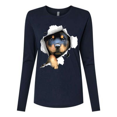 Rottweiler Rottie Rottweiler Lover Cute Rottweiler Womens Cotton Relaxed Long Sleeve T-Shirt