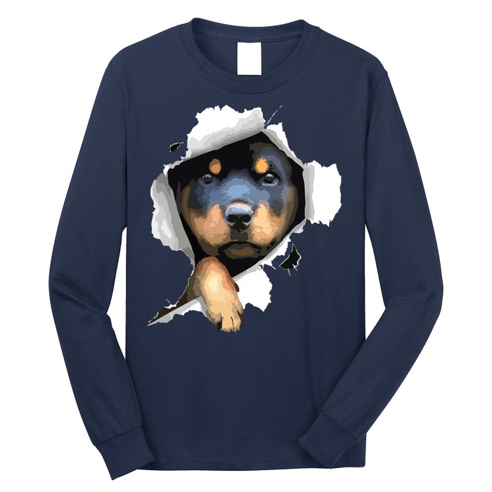 Rottweiler Rottie Rottweiler Lover Cute Rottweiler Long Sleeve Shirt