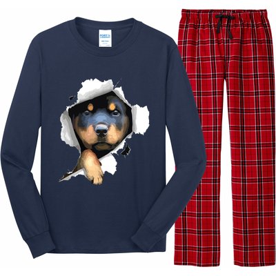 Rottweiler Rottie Rottweiler Lover Cute Rottweiler Long Sleeve Pajama Set