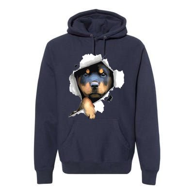 Rottweiler Rottie Rottweiler Lover Cute Rottweiler Premium Hoodie