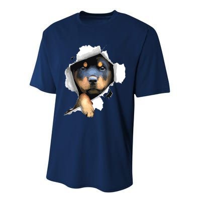 Rottweiler Rottie Rottweiler Lover Cute Rottweiler Performance Sprint T-Shirt