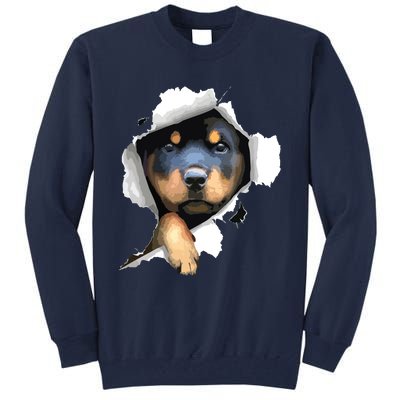 Rottweiler Rottie Rottweiler Lover Cute Rottweiler Tall Sweatshirt