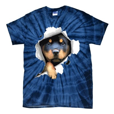 Rottweiler Rottie Rottweiler Lover Cute Rottweiler Tie-Dye T-Shirt