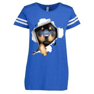 Rottweiler Rottie Rottweiler Lover Cute Rottweiler Enza Ladies Jersey Football T-Shirt