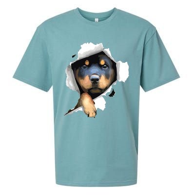 Rottweiler Rottie Rottweiler Lover Cute Rottweiler Sueded Cloud Jersey T-Shirt