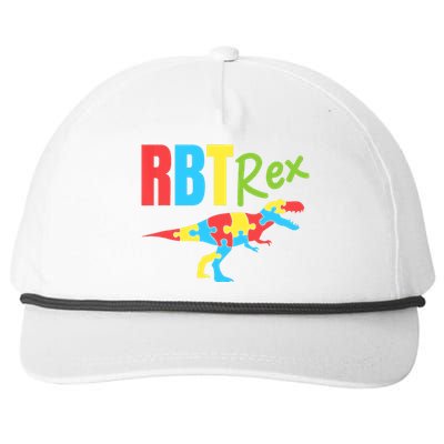 RBT Rex Registered Behavior Technician Therapist Autism Snapback Five-Panel Rope Hat