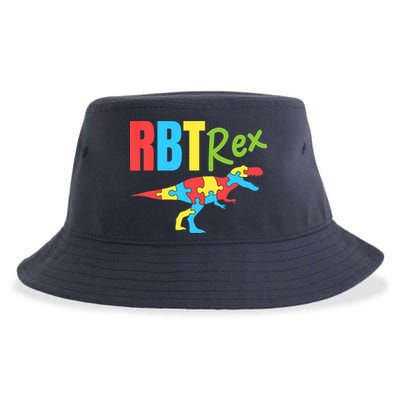 RBT Rex Registered Behavior Technician Therapist Autism Sustainable Bucket Hat
