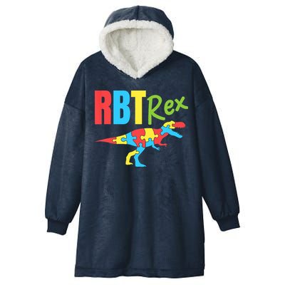 RBT Rex Registered Behavior Technician Therapist Autism Hooded Wearable Blanket
