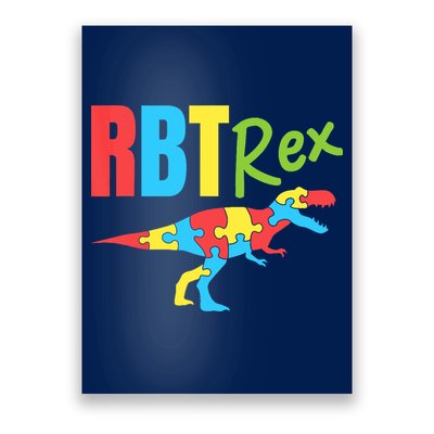 RBT Rex Registered Behavior Technician Therapist Autism Poster