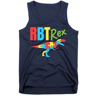 RBT Rex Registered Behavior Technician Therapist Autism Tank Top