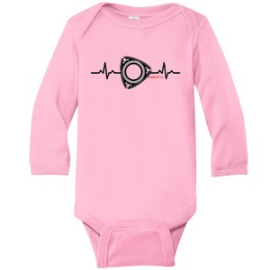 Rx8 Rx7 Rotorheartbeat Baby Long Sleeve Bodysuit